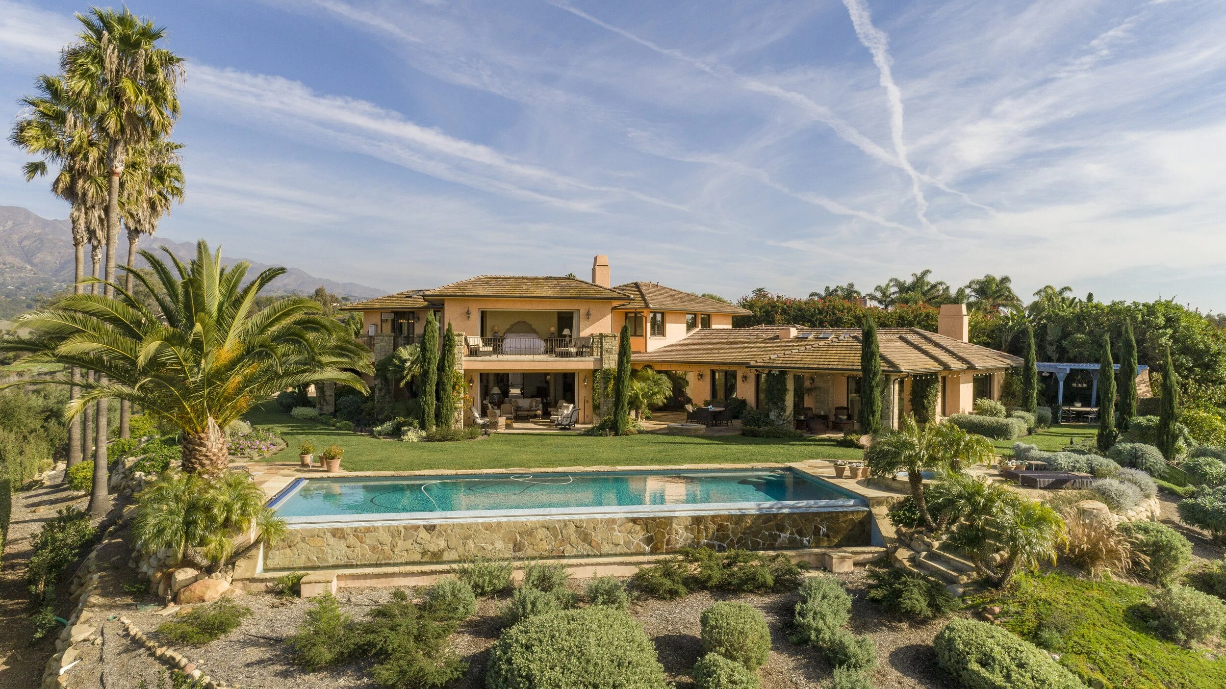 Montecito Foothills Estate Elevation